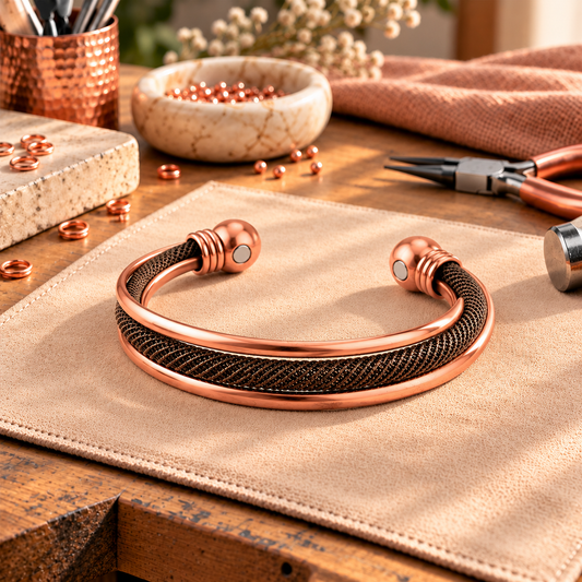 Lattice Koperen Armband