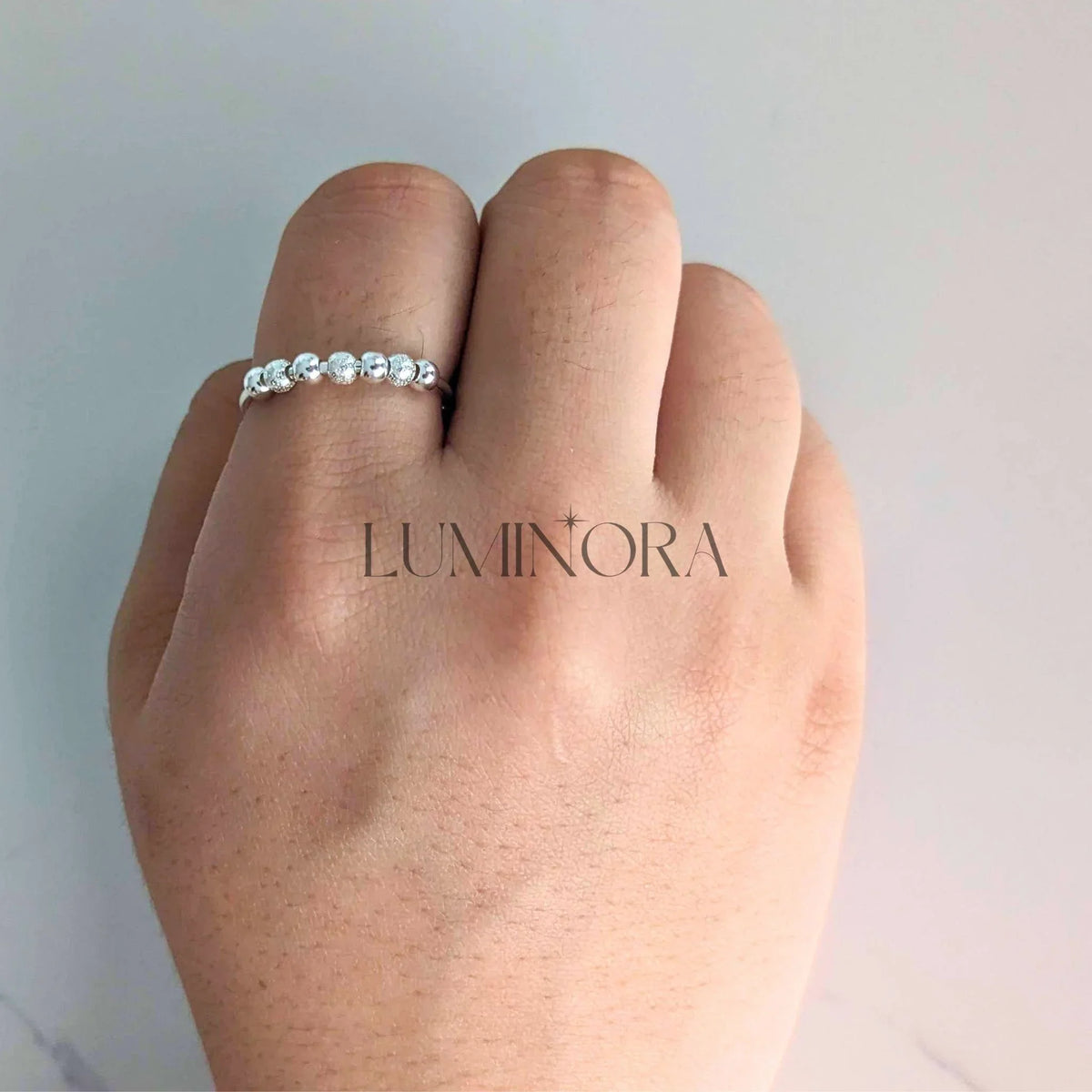 S925 Bead Ring