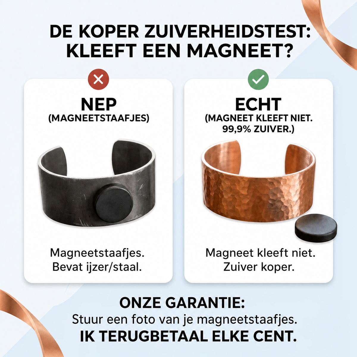 Ocean Koper Armband